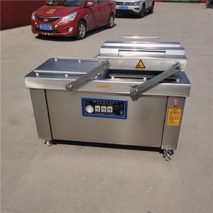 Machine de mise sous <span class=keywords><strong>vide</strong></span> <span class=keywords><strong>à</strong></span> double chambre Xubang, <span class=keywords><strong>appareil</strong></span> automatique de qualité commerciale pour la conservation des aliments, emballage de viande séchée - Product Image 3