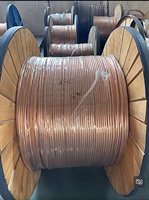 Câble de mise à la terre haute résistance en acier recouvert de cuivre ASTM Standard 7*3.5mm, 25% 30% IACS, pour les réseaux électriques