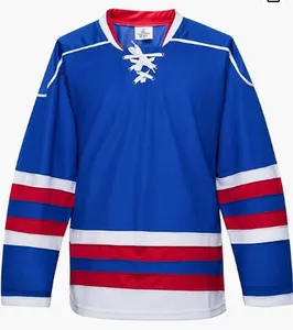 Factory H900 Series Ice Hockey League Team Color Blank Practice Jersey & Thick, Breathable and Quick-Dry Custom Jersey