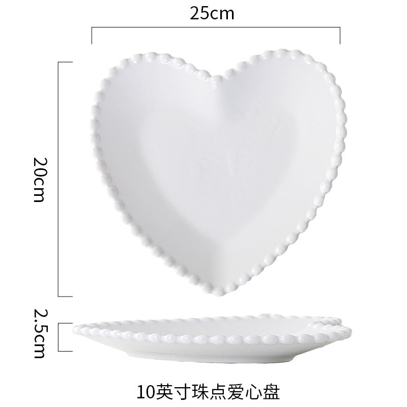10 "perle dot [plaque d'amour]