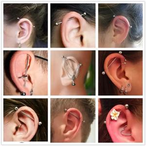 Zoryn G23 - Joyería de Titanio para Cartílago de Oreja, Accesorios con Rosca Externa para Oreja, Labio y Lengua, Pendientes DIY Hipoalergénicos - Product Image 3