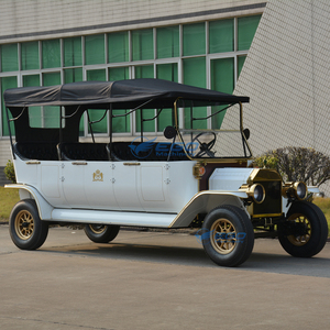 Voiture électrique classique de qualité supérieure, véhicule d'époque pour voyages et visites touristiques, voitures rétro antiques - Product Image 4