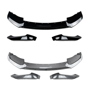 Amp Z Bmw X3 F25 X4 F26 Lci Front Lip Splitter Carbon Fiber Texture Matte Finish M Sport 2014-2017 - Product Image 3