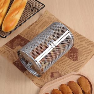 Cesta de Acero Inoxidable para Asar en Horno, Tambor para Asar Frutos Secos, Legumbres y Cacahuetes, la Más Vendida - Product Image 3