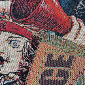 Nhanh chóng tùy chỉnh phim hoạt hình phim hoạt hình tấm thảm Jacquard tấm thảm dệt chăn Cắm Trại Dã ngoại chăn - Product Image 3