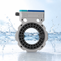 Yheng RS485 MBUS Water Meter Tipe Sandwich Ultrasonic Water Meter DN65 DN80 DN100 Flowmeter Irigasi Pertanian