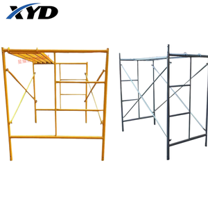 Çin tarzı alüminyum iskele sistemi galvanizli hareketli yüksek mukavemetli 800kg yük kapasitesi ofis binası kullanımı merdiven iskeleti - Product Image 1