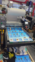 Machine à plastifier les films BOPP PVC PEC SZ8520 pour livres, norme CE, avec alimentation automatique