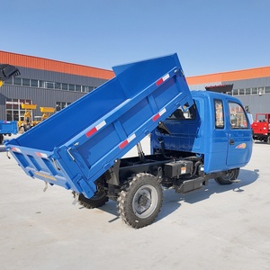 250cc benzine motor riksja diesel kiepwagen driewieler 3 ton driewielige diesel kiepwagen - Product Image 6