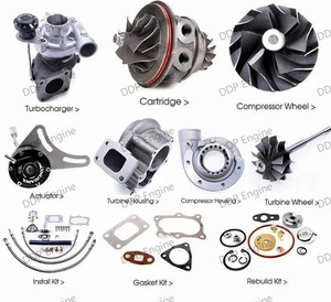 เครื่องจักรก่อสร้าง631GC5100P6เครื่องยนต์ดีเซลเทอร์โบชาร์จเจอร์สำหรับ EM6-285แม็ค631GC5106P9 ETSZ675A 186301 BW183386 - Product Image 4