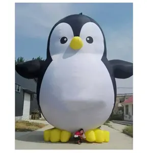 Personnage de film Gonflable Géant Madagascar Pingouin Pour Zoo Événements