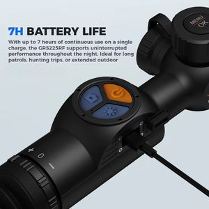 กล้องส่องทางไกลถ่ายภาพความร้อนระยะไกล GOYOJO พร้อมเครื่องวัดระยะ 1300 เมตร ระบบมองเห็น 50HZ กล้องโทรทรรศน์สำหรับการล่าสัตว์กลางวันและกลางคืน - Product Image 6