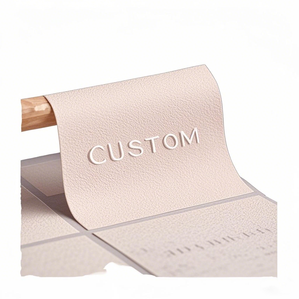 Custom Texture Paper Stickers Adhesive Sticker Wine Bottle Labels Embossed Logo Packaging Labels for Packaging