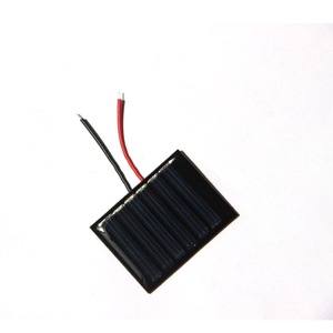 Panneau solaire flexible 40x30mm 0.15W 3V en silicium polycristallin avec fils pour carte d'apprentissage DIY - Product Image 2