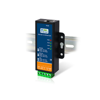 Passerelle industrielle RS485 vers Ethernet, convertisseur MQTT/HTTP Modbus TCP/RTU, montage sur rail DIN, serveur série pour l'acquisition de données