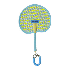 Ventaglio estivo artigianale in paglia di grano, ecologico, a forma di cuore, personalizzabile, bomboniera per matrimonio - Product Image 5