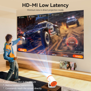 JUNUO Android <strong>Projector</strong> Home Theater Portable Mini <strong>Screen</strong> TURN1 Video Proyectores Led Laser 4k <strong>Projector</strong> - Product Image 5