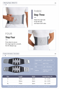 <span class=keywords><strong>Ceinture</strong></span> de soutien lombaire respirante et réglable pour soulager les douleurs du bas du <span class=keywords><strong>dos</strong></span>, idéale pour la gym, le <span class=keywords><strong>travail</strong></span> et la musculation - Product Image 6