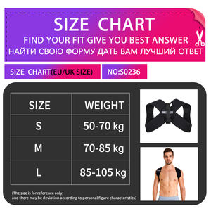 Ceinture de soutien pour la Posture du dos, correcteur pour redresser la clavicule et la colonne vertébrale, vêtement correcteur pour redresser les lombaires des <span class=keywords><strong>épaule</strong></span>s, vente en gros - Product Image 5