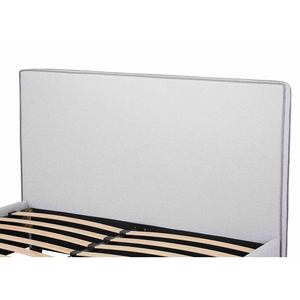 Couvre-chef en tissu <span class=keywords><strong>gris</strong></span> clair, mobilier de chambre à coucher de luxe de haute qualité, <span class=keywords><strong>lit</strong></span> double moderne dernière mode - Product Image 3