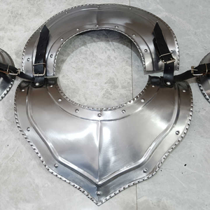 ชุดเกราะป้องกันโลหะยุคกลางทำจากเหล็กกอร์เก็ตแขนสะพายไหล่สไตล์นักรบไวกิ้ง - Product Image 1