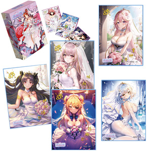Vente en gros de cartes de <span class=keywords><strong>d</strong></span>éesse chaudes fille <span class=keywords><strong>sexy</strong></span> Bunny Girl Collect Character Anime Card Game Paper Card SSR Set/Box Play - Product Image 4