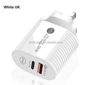 20W PD <b>USB</b>-<b>C</b> Desktop Charger 5V/3A Fast Charging <b>USB</b> Wall <b>Adapter</b> for iPhone 15/14/13 Pro Max and More - Product Image 1