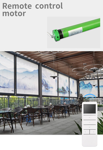 Pare-soleil rétractable pouces, écran coupe-vent latéral motorisé, stores roulants d'extérieur imperméables et coupe-vent - Product Image 5