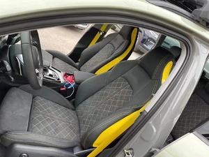 Accessori Interni Auto GZYLC, Coprisedili in Pelle Personalizzati per <span class=keywords><strong>Sedili</strong></span> Sportivi da Corsa, per <span class=keywords><strong>Audi</strong></span> <span class=keywords><strong>A3</strong></span> A4 A5 A6 A7 RS Upgrade - Product Image 6