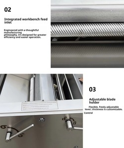 เครื่องแยกเยื่อและหนังสแตนเลสสำหรับเนื้อแกะ เนื้อหมู เนื้อวัว - Product Image 5