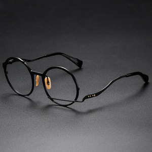 Majormays <span class=keywords><strong>2025</strong></span> cổ điển Bộ sưu tập kính thủ công titan khung quang học phong cách thiết kế mô hình cho thời trang Kính mắt - Product Image 6