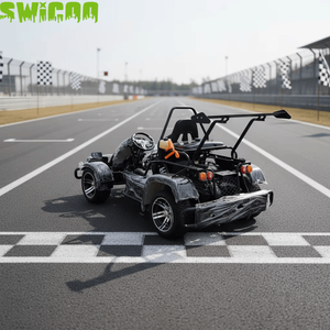SWICOO Vente Flash : Kart <span class=keywords><strong>de</strong></span> <span class=keywords><strong>Course</strong></span> avec Transmission CVT, Idéal pour l'Intérieur et l'Extérieur – Vente Directe Usine - Product Image 4