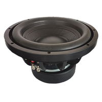Haut-parleur de voiture 10/12/15 pouces, klaxon audio robuste, haut-parleur HIFI modifié pour les médiums et les basses, woofer de porte, subwoofer de compétition pour voiture