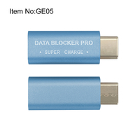 Adaptador Bloqueador de Datos USB C a USB, Nuevo, de Aluminio, con Alimentación CA para Laptop, PC y Teléfono Móvil, 100% Compatible con OEM