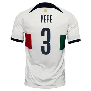 24 25 jersey sepak bola Portugal Ronaldo PEPE berserando B. Fernandro camisa de futebol J. Perlengkapan kaus sepak bola pria moutintho