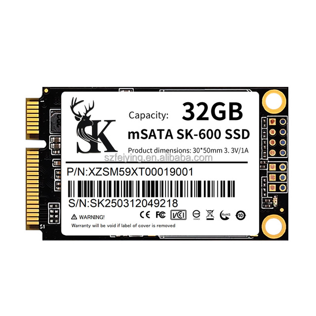 New SK FeiYing Low Capacity 3.0 MSATA SSD 32GB 64GB 128GB 256GB Internal for Desktops