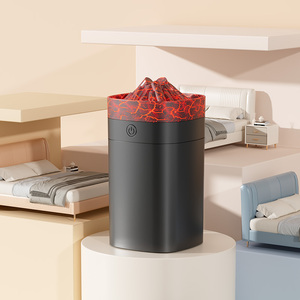 Humidificateurs USB Volcan en Gros avec Lampe de Nuit, Humidificateur d'Air Ultrasonique, Diffuseur de Parfum Effet Flamme pour la Maison - Product Image 4
