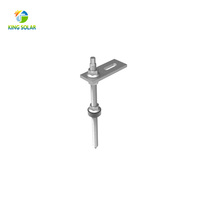 Accessoires de montage solaire KINGSOLAR, boulon de suspension avec joint EPDM, fabricant OEM certifié CE ISO