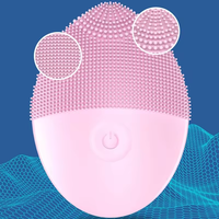 Nouvelle arrivée 2025 Meilleur masseur manuel à ultrasons doux imperméable électrique Brosse de nettoyage du visage en silicone profonde