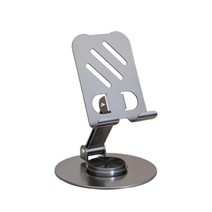 Metal desktop folding telescopic phone holder, desktop office tablet holder, studio display rack - Product Image 5