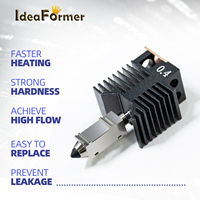 Kit Ekstruder Hotend Pemanas Cepat Paduan Tembaga Ideaformer, Nosel Baja Keras, Printer 3D 24V Snapmaker U1 42g Cina