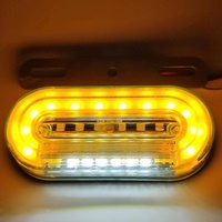 24V 24 Leds voiture feux externes Signal indicateur lampe avertissement feu arrière camion feux de position latéraux pour remorque camion camion