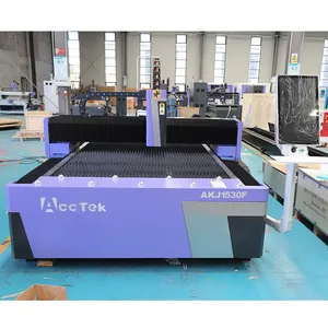 Jinan Acctek CNC Laser Cutting Machine 3000W Price CNC Fiber Laser Cutter Sheet Metal Cheapest Price High Quality