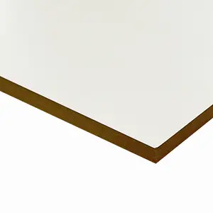 Revestimiento de tablero de MDF con cara de melamina blanca de 5mm panel de MDF 12 mm 6mm MDF chapeado de roble