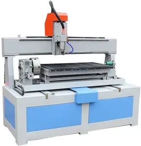 4 axis rotary wood working cnc machine for round material