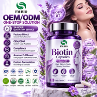 Capsules de biotine avancées pour la santé quotidienne des cheveux, de la peau et des ongles – Usine de capsules de biotine en marque blanche