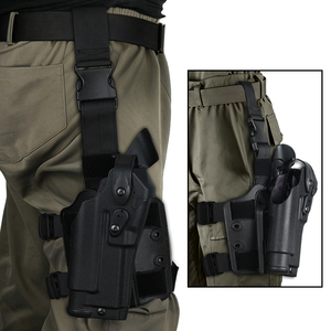 Funda de seguridad de nivel 3 6360 para uso medio con corte óptico para mira de punto rojo, compatible con luz X300 para Glock 2011 TP9 P99 M&<span class=keywords><strong>P</strong></span>, equipo de tiro - Product Image 5