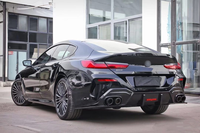 Kit carrosserie en fibre de carbone véritable haute qualité, spoiler avant, diffuseur arrière, spoiler de coffre pour BMW Série 8 G14 G15 Coupé