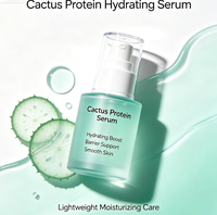 Sérum Protéiné au Cactus avec Vitamines C & E et Acide Hyaluronique - Nourrissant et Hydratant pour Tous Types de Peau