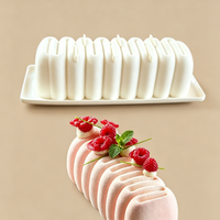 Moule en silicone pour gâteau de Noël, grand format, pour dessert, mousse, facile à nettoyer, réutilisable, ustensiles de pâtisserie, outils pour gâteaux